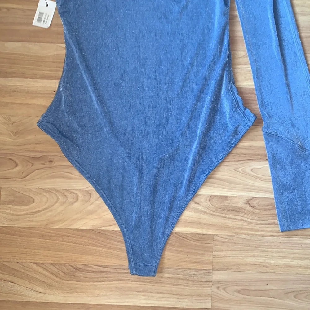 Alix NYC Designer one shoulder bodysuit size M - Picture 5 of 14